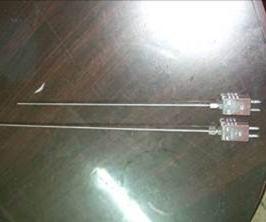 Temperature probe for high temperatures